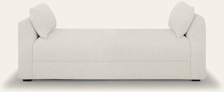 Rochester Daybed in Belfast Cream - boucle daybed private label - Whats New Furniture Portland OR