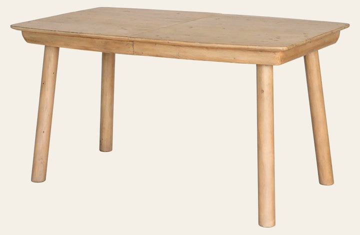 Bahama Extension Dining Table in brown - reclaimed pine extension dining table by LH - Whats New Furniture Portland OR