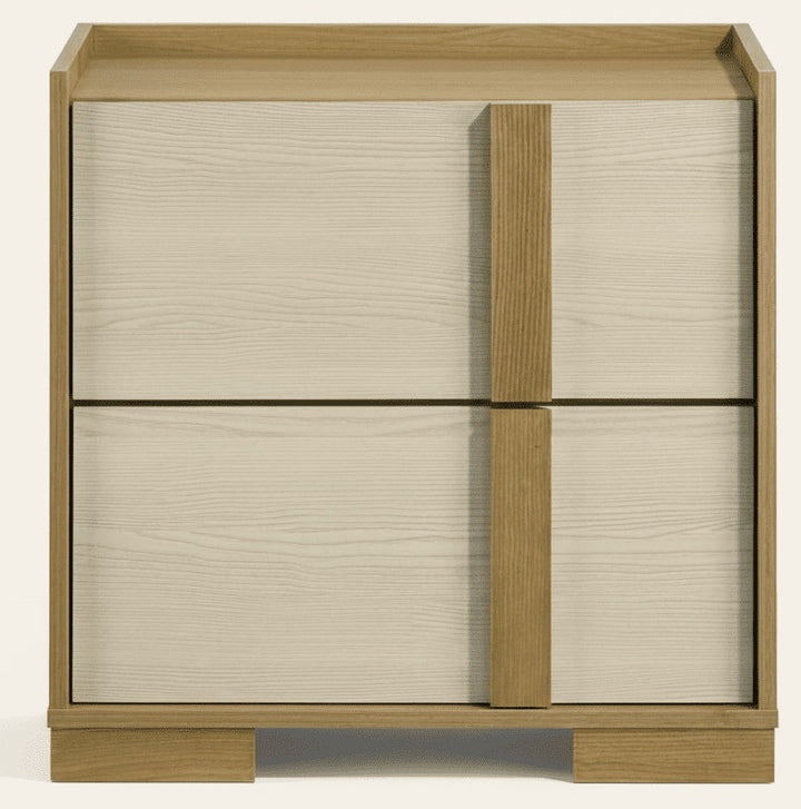 Hyland 2-Drawer Nightstand in Natural - two drawer nightstand by Coaster - Whats New Furniture Portland OR