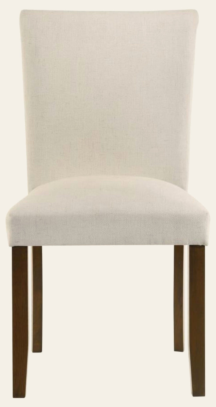 Cantley Dining Chair in Beige Brown - upholstered dining chair by Coaster - Whats New Furniture Portland OR
