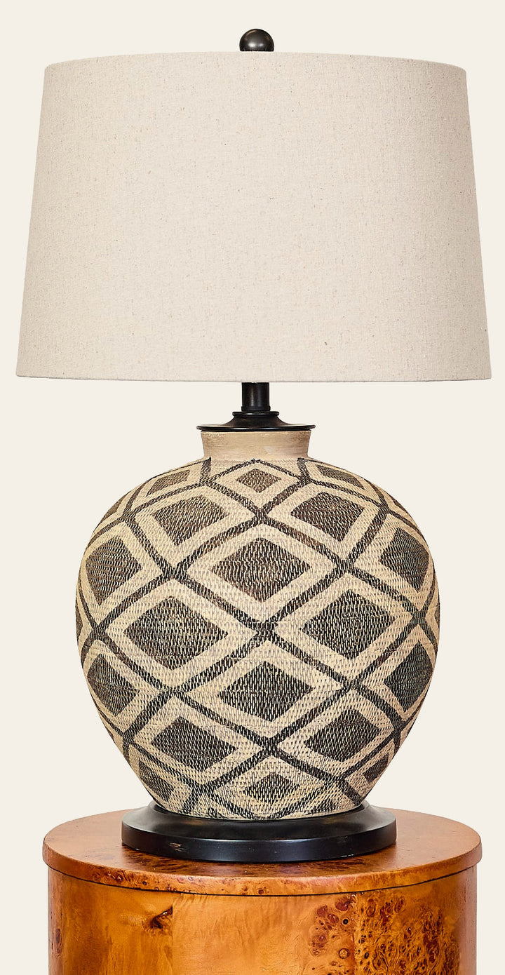 Geometric Ceramic Lamps (2) - What's New Furniture Portland Oregon