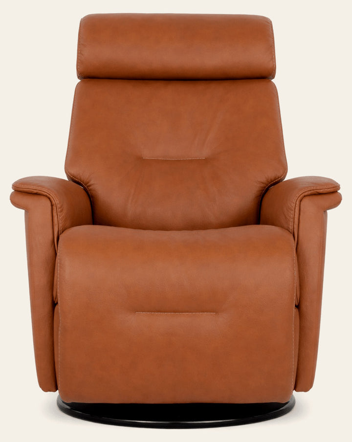Rome Power Recliner - side angle - mid-century modern chairs - Whats New Furniture Portland OR
