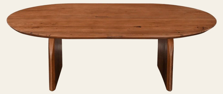 Domingo Coffee Table in Pecan - round coffee table by LH Imports - Whats New Furniture Portland OR