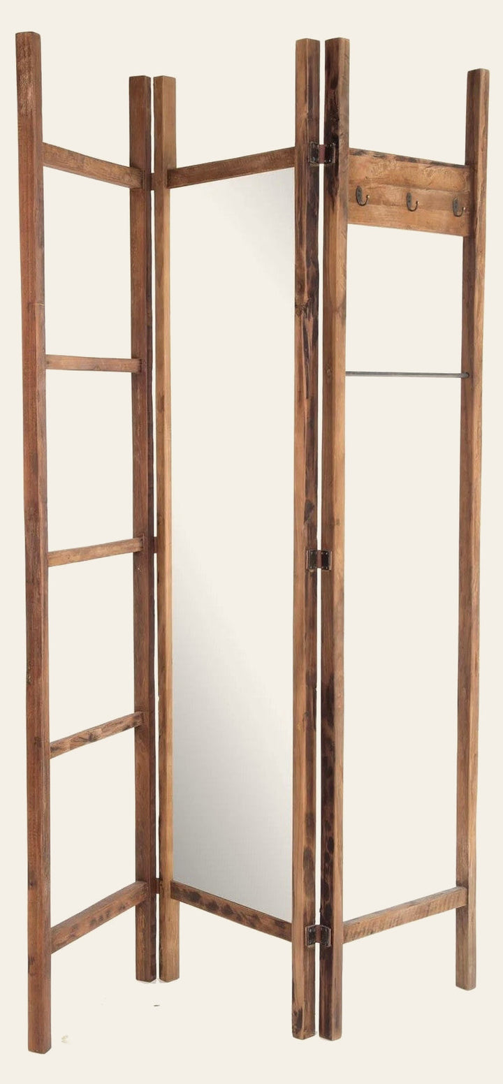 Lincoln Multi-Use Hanger - side angle - mid-century modern entryway furniture - Whats New Furniture Portland OR
