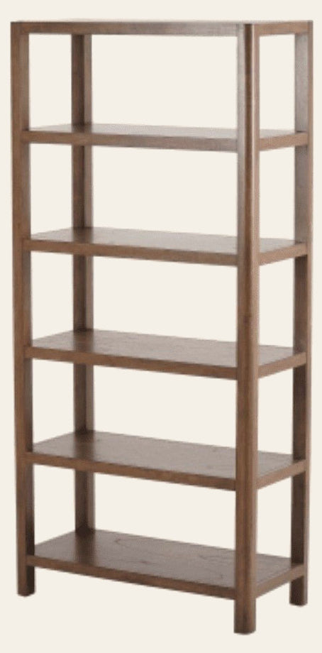 Trevin KD Bookcase in Walnut - studio - New Pacific Direct - Whats New Furniture Portland OR