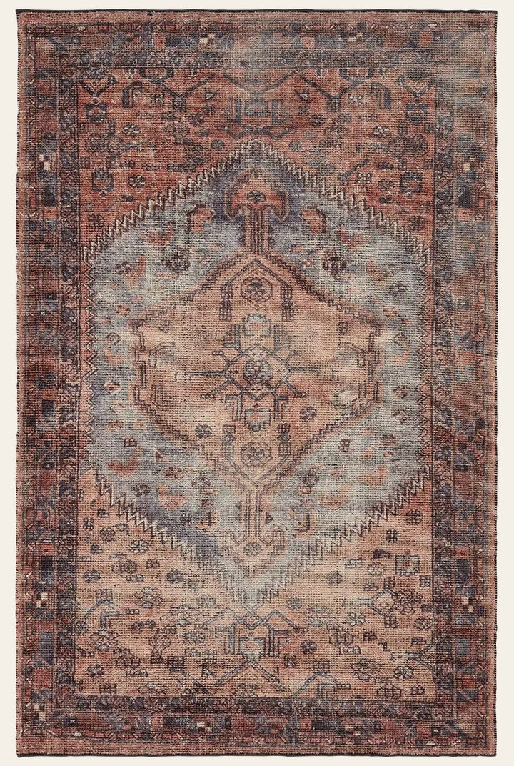 Theo Handwoven Rug in Eloise - handwoven medallion area rug by Jaipur Living - Whats New Furniture Portland OR