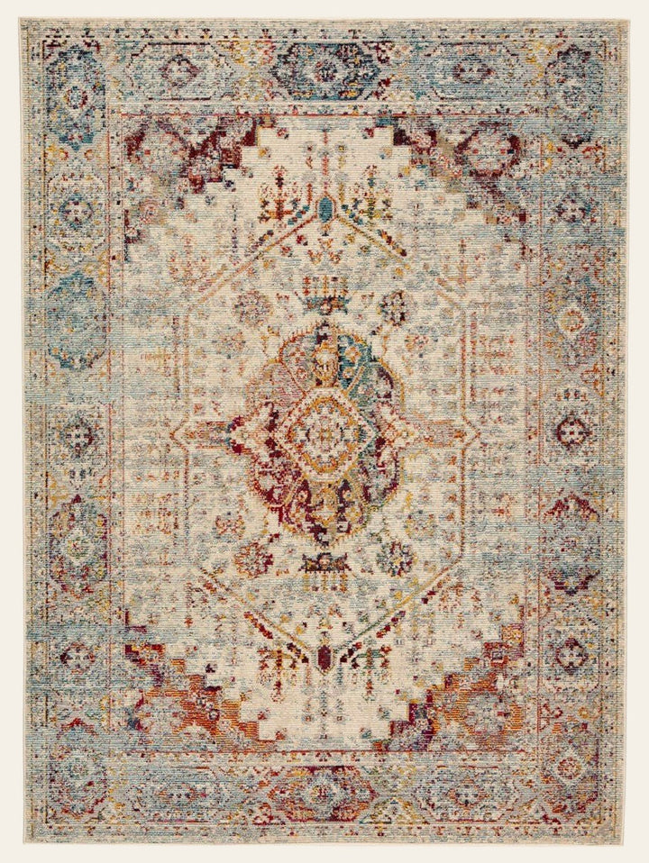 Indie Power Loomed Area Rug in Elowen - boho power-loomed area rug - Whats New Furniture Portland OR