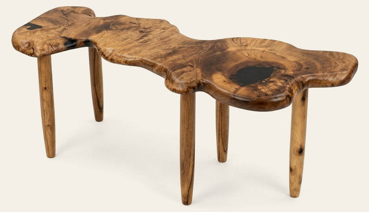 Natural Wood Coffee Table - consignment furniture Portland - Whats New Furniture Portland OR