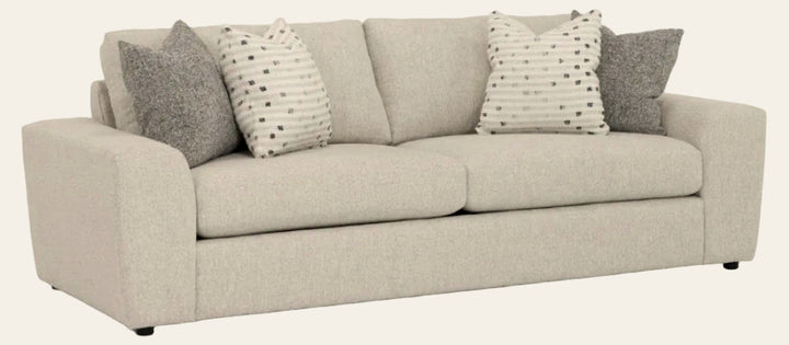 Pioneer Loveseat in Social Club Chalk - custom loveseat by Stanton - Whats New Furniture Portland OR
