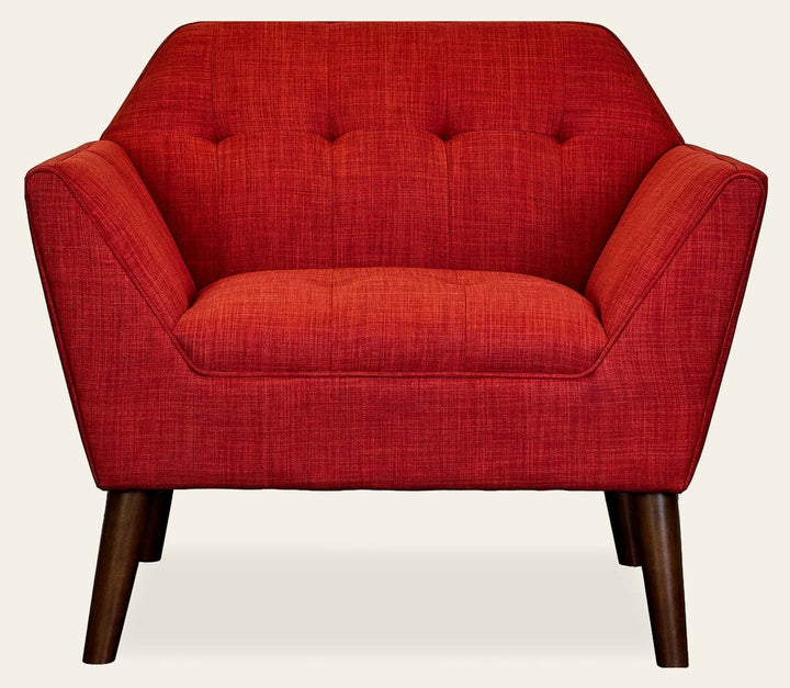 Newport Accent Chair - side angle - mid-century modern chairs - Whats New Furniture Portland OR