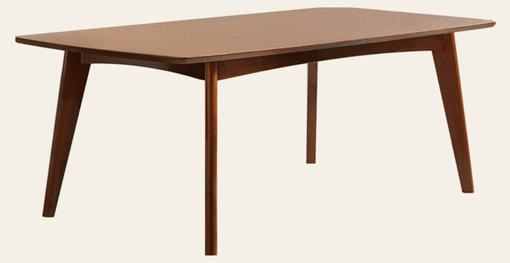 Malone Large Dining Table in walnut - extendable walnut dining table by Coaster - Whats New Furniture Portland OR