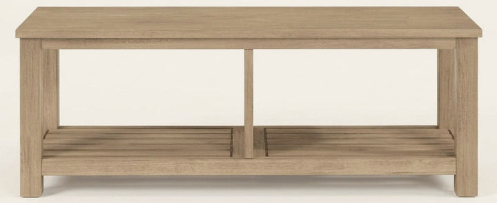 Tiburon TV Bench in Drifted Sand - Whats New Furniture Portland OR