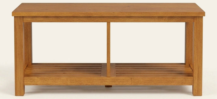 Tiburon KD TV Bench in Amber - Whats New Furniture Portland OR