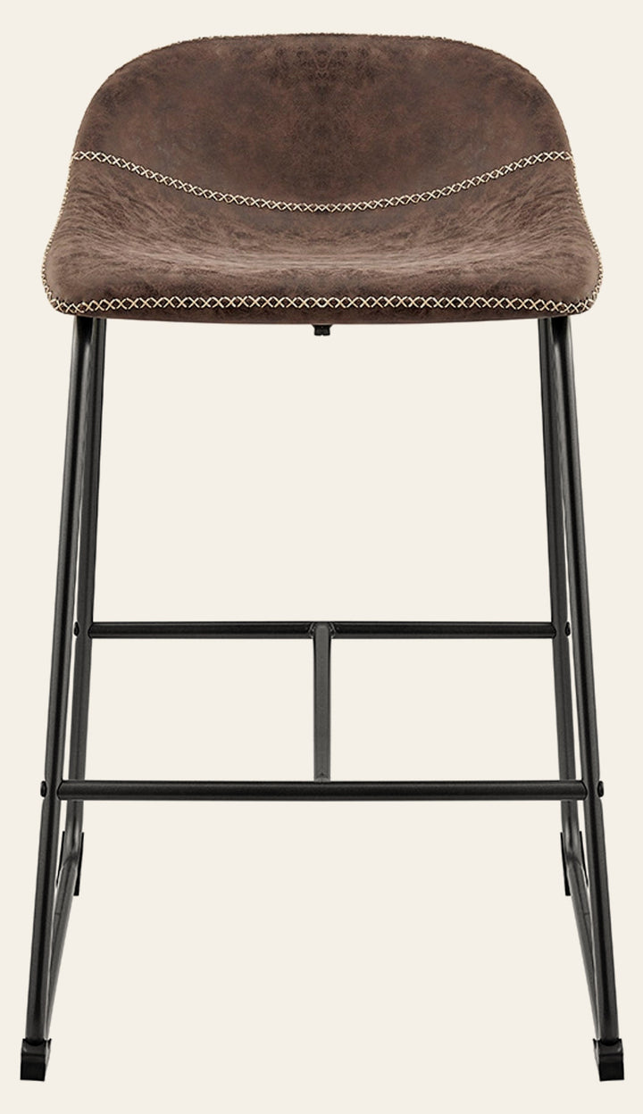 Leighton Counter Stool in Vintage Coffee Brown - Vintage Coffee Brown counter stool by NPD - Whats New Furniture Portland OR