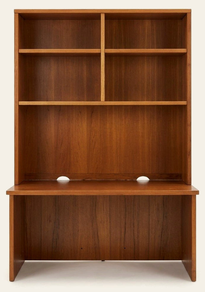 Teak Mid-Century Bookcase - consignment furniture Portland - Whats New Furniture Portland OR