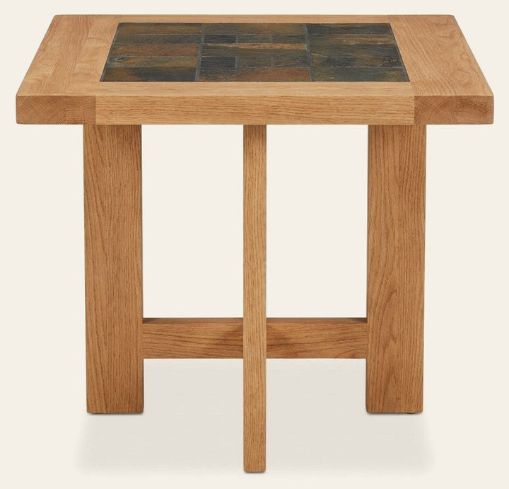 Natural Stone Accent Table - consignment furniture Portland - Whats New Furniture Portland OR