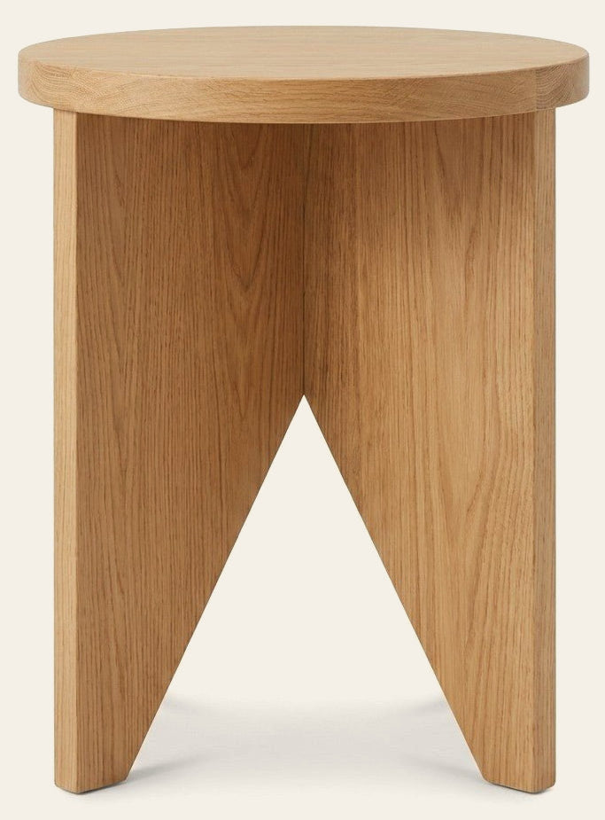 Oak Accent Table - consignment furniture Portland - Whats New Furniture Portland OR