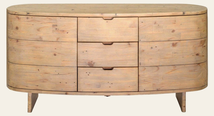 Bahama Sideboard in Sundried Wheat - reclaimed pine sideboard by LH Imports - Whats New Furniture Portland OR