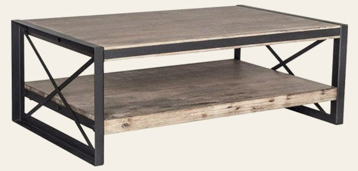 Bronx Coffee Table in Industrial - industrial coffee table by Moe's - Whats New Furniture Portland OR