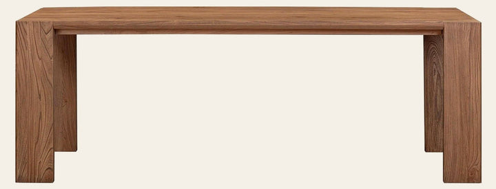 Freedom Dining Table in Sandblast Caramel - elm dining table by LH Imports - Whats New Furniture Portland OR