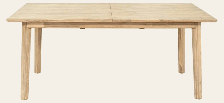 Gia Extension Dining Table in Light Driftwood - acacia extension dining table by LH Imports - Whats New Furniture Portland OR
