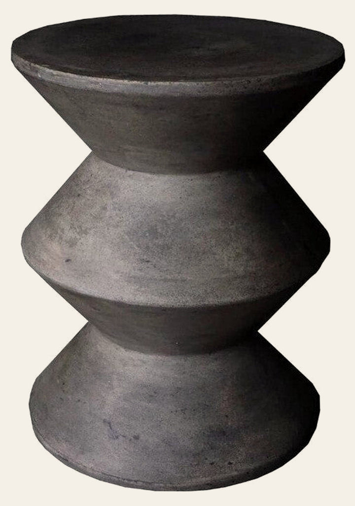 Inverted Side Table/Stool in Concrete - studio - LH Imports - Whats New Furniture Portland OR