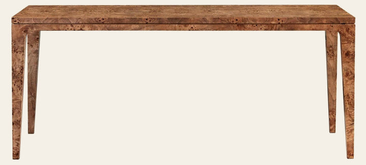 Mappa Dining Table in Dark Burl - burl dining table by LH Imports - Whats New Furniture Portland OR