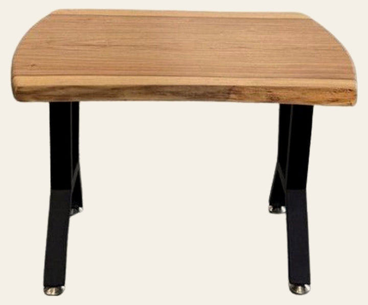 Natural Wood Accent Table front view - Whats New Furniture Portland OR