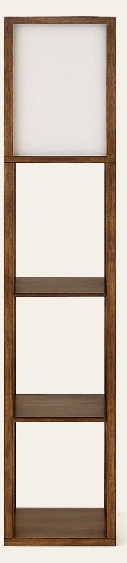 Shoji Column Floor Lamp w/ Outlet & USB - Whats New Furniture - Portland, Oregon