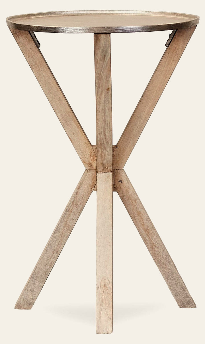 Silver Accent Table - Whats New Furniture - Portland, Oregon