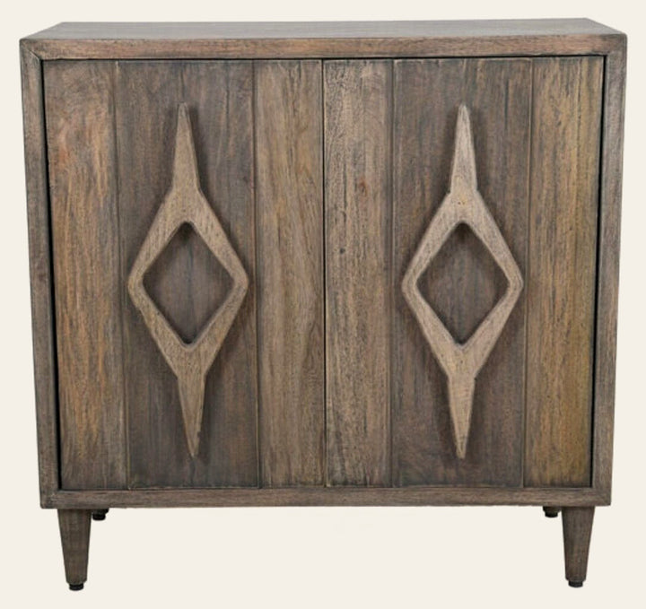 Curtis Cabinet in Natural Mango - Natural Mango cabinet by Moe's - Whats New Furniture Portland OR