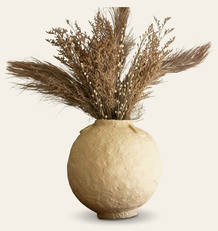 Paper Mache Urn - Studio Front - What's New Furniture Portland Oregon