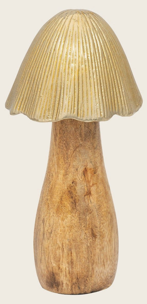 Mushroom with Metal Top front view - Whats New Furniture Portland OR