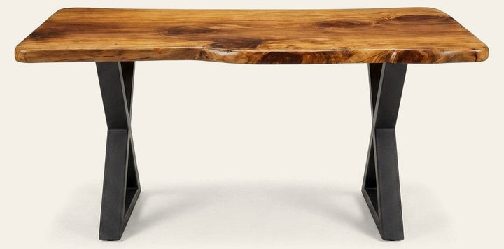 Natural Redwood End Table - consignment furniture Portland - Whats New Furniture Portland OR