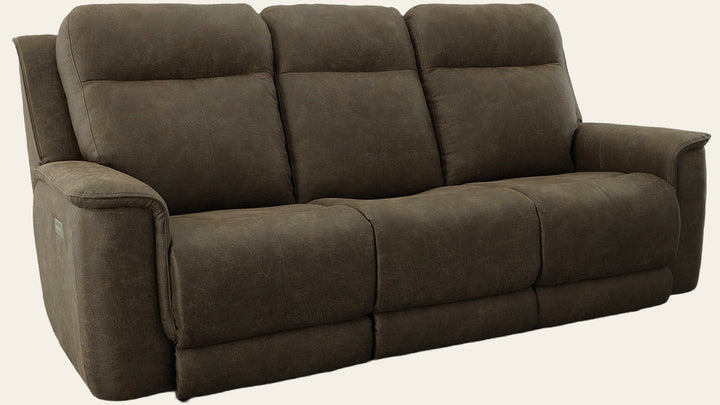 Umpqua power reclining sofa by Stanton, made in Canby Oregon - Whats New Furniture Portland OR
