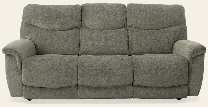 Tillamook power reclining sofa by Stanton, made in Canby Oregon - Whats New Furniture Portland OR