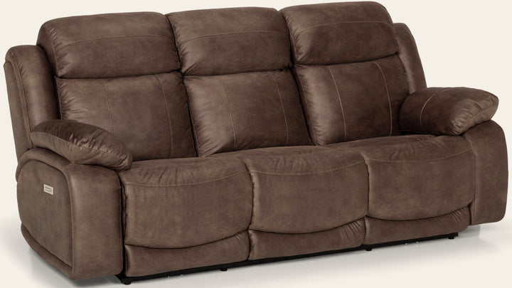 Siskiyou power reclining sofa by Stanton, made in Canby Oregon - Whats New Furniture Portland OR