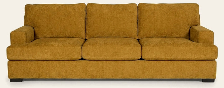 Aurora Sofa in Vintage Saffron - Oregon-made Stanton sofa at What's New Furniture Portland