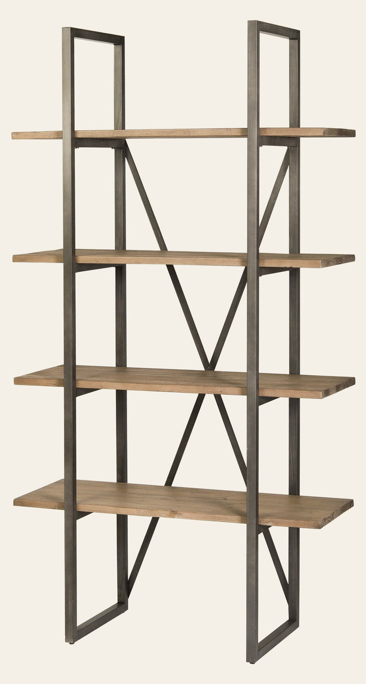 Kenya Small Rack in Salvaged Grey - bookcase by LH Imports - Whats New Furniture Portland OR
