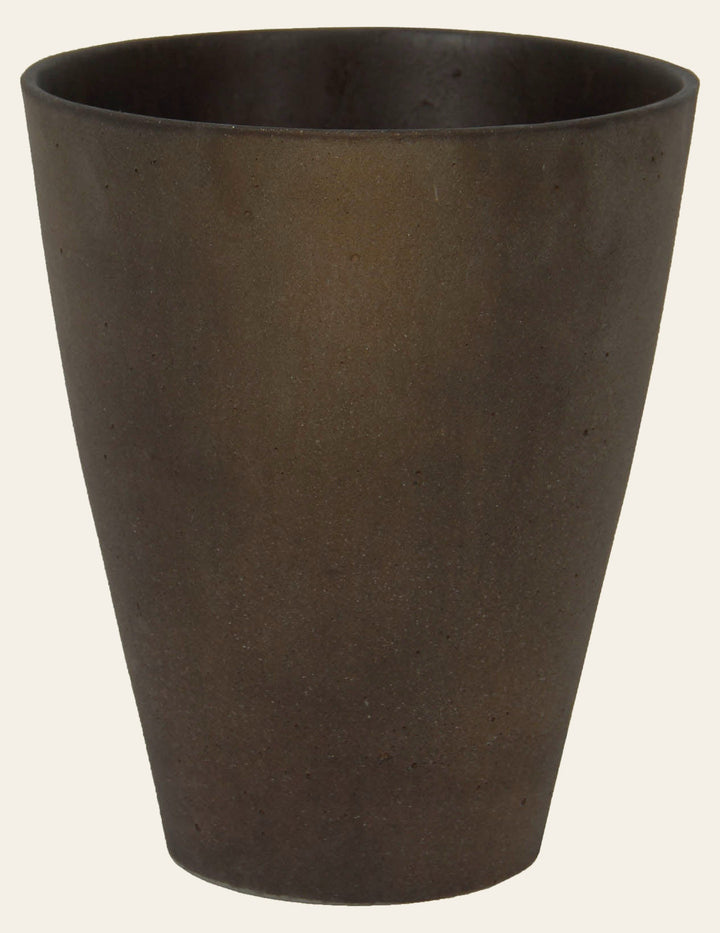 Rustic Small Vase in Rustic Brown - Whats New Furniture Portland