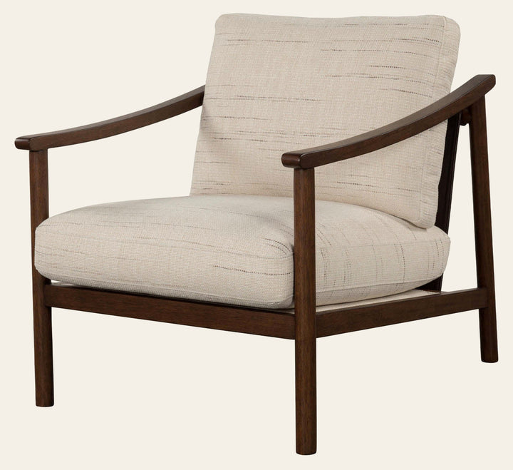 Bernard Club Chair in Shoji Cream - accent chair by LH Imports - Whats New Furniture Portland OR