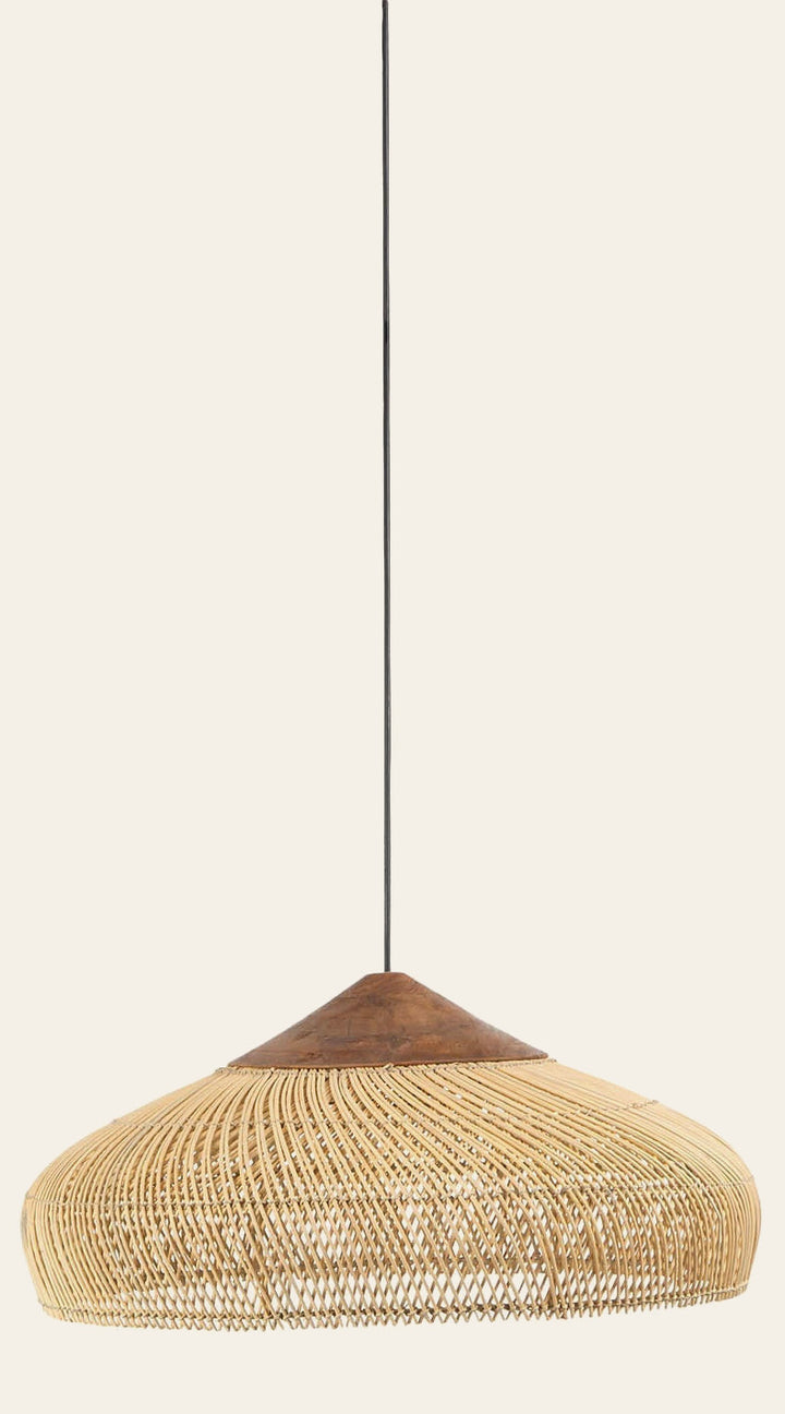 D-Bodhi Banjo Pendant Large in Natural - Whats New Furniture Portland