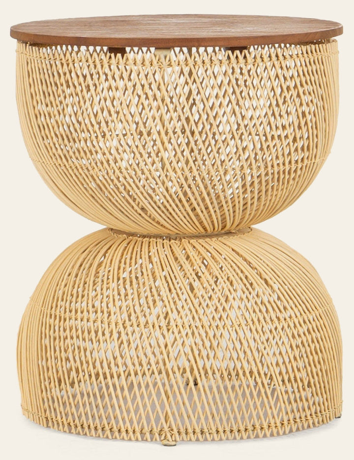 D-Bodhi Wave Side Table in Natural - Whats New Furniture Portland