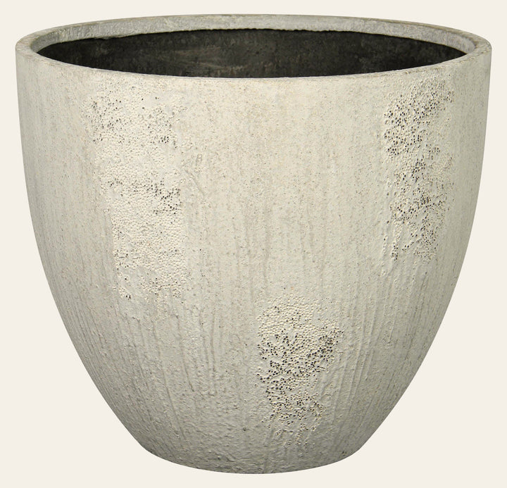 Uxmal Small Pot in Antique White - home decor by LH Imports - Whats New Furniture Portland OR