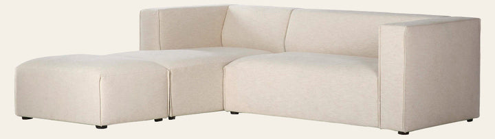Destiny Small Left-Facing Modular Sectional with Ottoman - sectional by LH Imports - Whats New Furniture Portland OR
