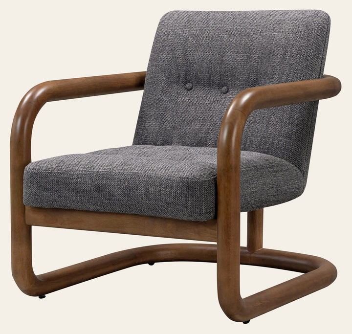Curbside Club Chair in Charcoal - Whats New Furniture Portland