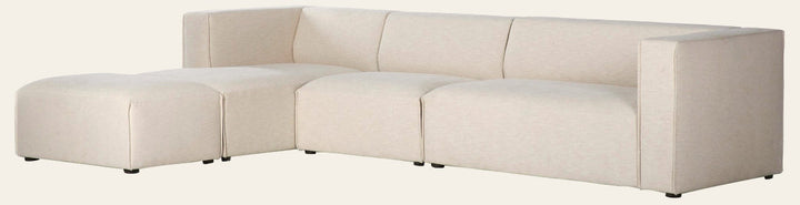 Destiny Left-Facing Modular Sectional with Ottoman - sectional by LH Imports - Whats New Furniture Portland OR