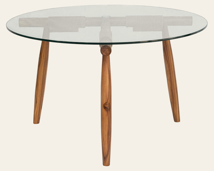 Vineyard Outdoor Round Coffee Table - coffee table by LH Imports - Whats New Furniture Portland OR
