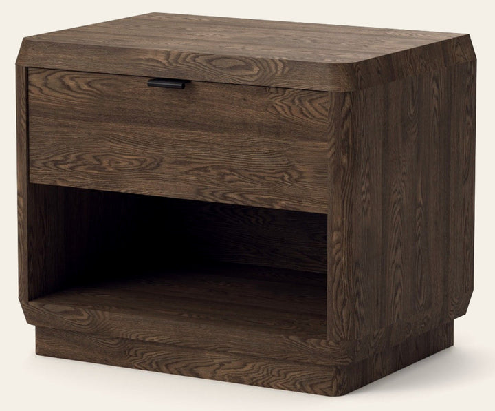Natu Nightstand in Espresso front view - nightstand by Unique Furniture - Whats New Furniture Portland OR