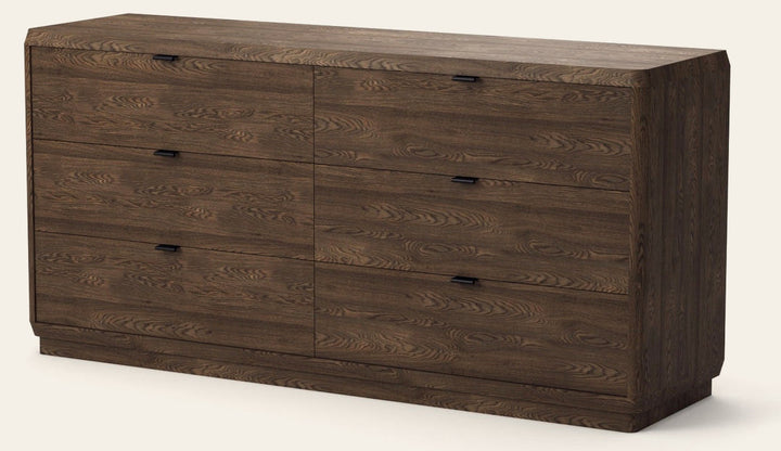 Natu Double Dresser in Dark Espresso front view - double dresser by Unique Furniture - Whats New Furniture Portland OR
